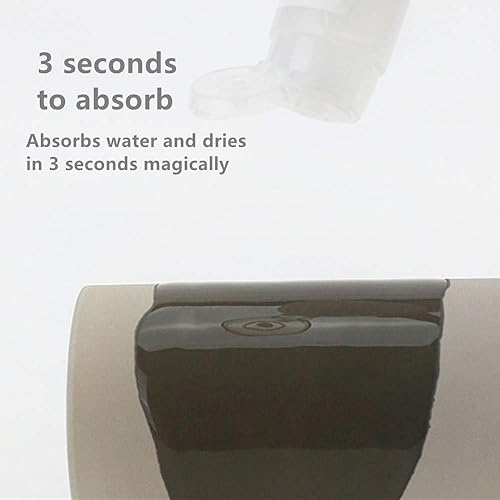 Miniatura 6 de Soporte para cepillo de dientes Diatomita Cepillo de Diatomita, Soporte organizador de Diatomita de Secado Rápido Accesorios de Baño para Cepillo de