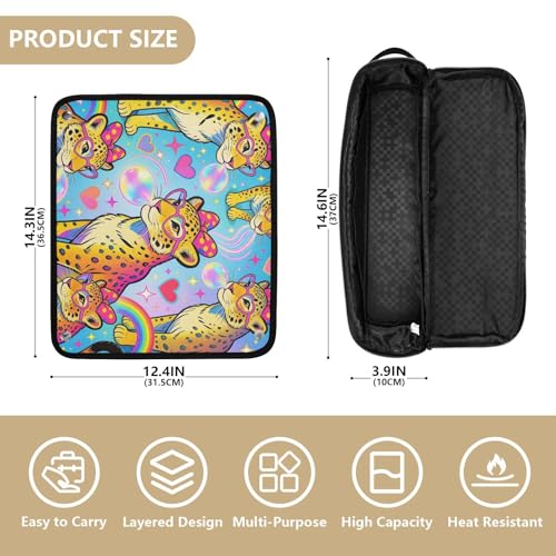 Estuche de viaje 2 en 1 para plancha y rizador de pelo miniatura 4