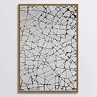 SIGNWIN Canvas Wall Art Black and White Flowers Canvas Prints Home Artwork Decoration for Living Room,Bedroom - 16