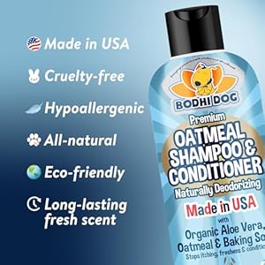 Bodhi-Dog-Oatmeal-Shampoo-Conditioner-Naturally-Deodorize-Dogs-Cats-Pets-with-Organic-Ingredients-Soothes-and-Moisturizes-Dry-Itchy-Skin-Vet-Approved-Made-in-USA-Oatmeal-17oz - Cucciolini Doodles   Bodhi-Dog-Oatmeal-Shampoo-Conditioner-Naturally-Deodorize-Dogs-Cats-Pets-with-Organic-Ingredients-Soothes-and-Moisturizes-Dry-Itchy-Skin-Vet-Approved-Made-in-USA-Oatmeal-17oz
