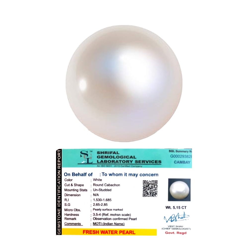 See full amazon price history chart for Divine Spirituals Natural Premium Fresh Water Pearl (Original Moti) Lab-Certified AAA Grade Round Cabachon Gems For Moon, Love, Stress Reduction & Ring Jewelry For Men & Women approx. 5 Carat Divine Spirituals Natural Premium Fresh Water Pearl (Original Moti) Lab-Certified AAA Grade Round Cabachon Gems For Moon, Love, Stress Reduction & Ring Jewelry For Men & Women approx. 5 Carat (B0D8TQYRYC) Amazon Price History, Amazon Price Tracker