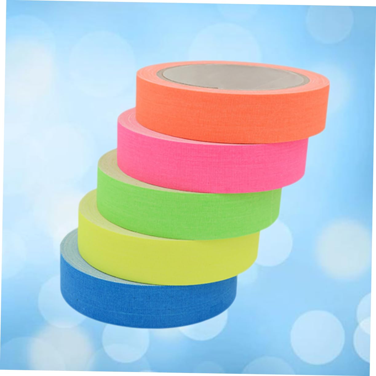 STOBOK 10stücke Fluoreszierendes Klebeband Neon Gaffer Tape Für Dunkelheit in Farben Für Partys Deko Kreative Anwendungen