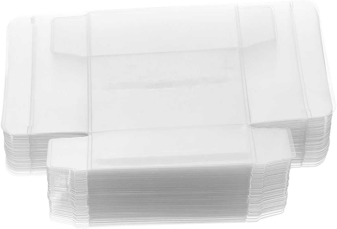 MAGICLULU 100pcs Sturdy Pvc Favor Boxes Wedding Treat Packaging Display for Party