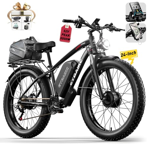 EYBAIKC Electric Bike for Adults|Dual Motor Peak...