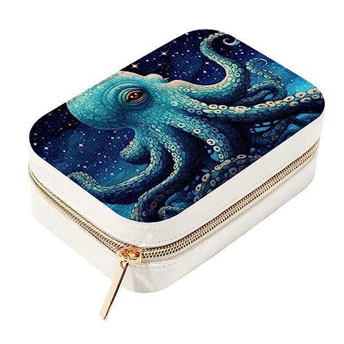 Monedero de joyería de pulpo de terciopelo con caja decorativa para joyas 2