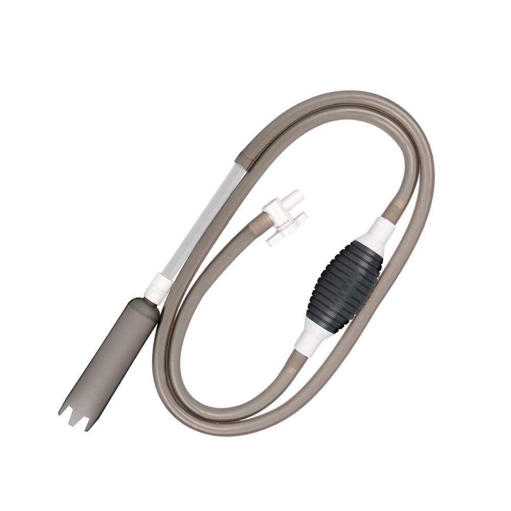 Apark Aquarium Sand Cleaner/Fish Tank Siphon Gravel Cleaner, Aquarium Vacuum Siphon Pump with Flow Control Tap - Fish Tank Cleaner Water Filter Syphon Hose