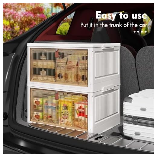 23 Genius Shed Organization Tips for Small Spaces 3 CTSNSLH 4 Tier Plastic Storage Bins and Boxes Organizer - 28Qt Stackable with Lids for Bedroom, Living Room, Office - Foldable Containers