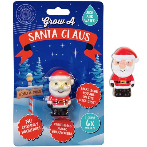 Boxer Gifts Grow a Santa Toy | Just Add Water | Fun Christmas Stocking Filler Gift For Kids