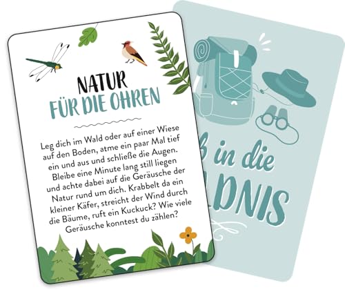 Reiseabenteuer - Outdoor: 50 Challenges für unterwegs | Kartenset für unvergessliche Outdoor-Erlebnisse Outdoor- und Camping-Fans