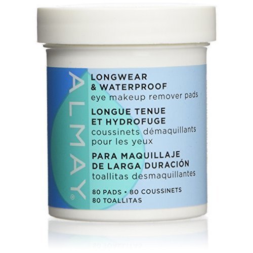 Almay Longwear and Waterproof Eye Makeup Remover Pads, 80 Count by Almay Amazon.in Beauty