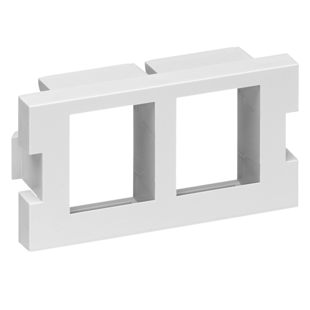 Leviton Black 1-Unit MOS Wallplate 3-Port RCA Audio Video Jack Module 41292-3RE - In Stock