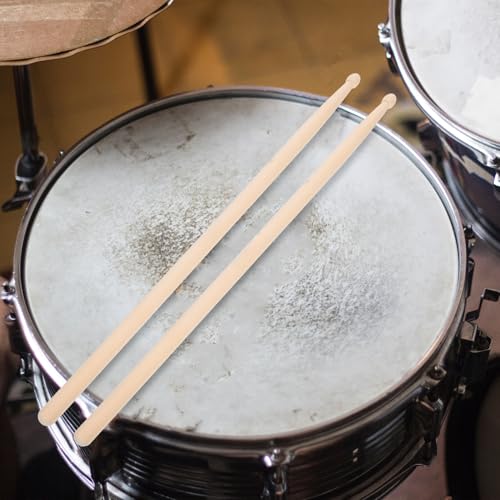 Baquetas de arce UPKOCH, 12 pares, accesorios duraderos para percusión, ligeros y con agarre antideslizante, para principiantes y profesionales miniatura 6