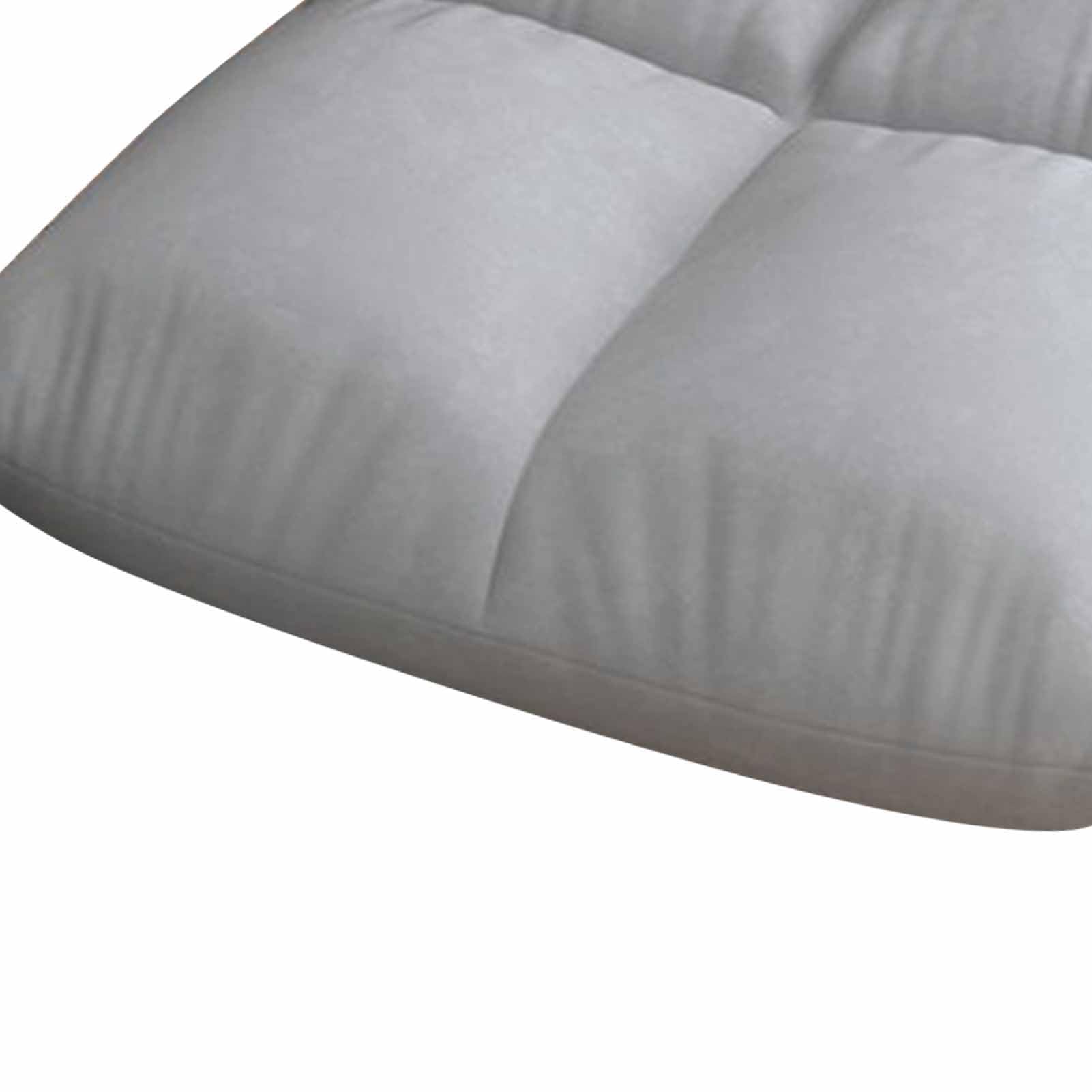 Silla de suelo con soporte para la espalda, plegable, sofá cama, sillón reclinable, silla de juegos de suelo, sillón reclinable, sofá de suelo, funda extraíble de fácil lavado (gris premium)