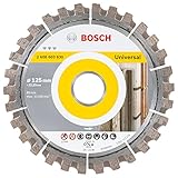 Qualität von Bosch Bosch ProfessionalDiamanttrennscheibe Best für Universal, 125 x 22,23 x 2,2 x 12 mm, 2608603630