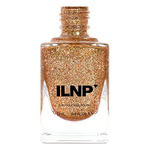 Image of ILNP The Harpist - Copper Holographic Nail Polish