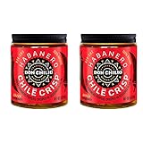 Don Chilio Hot Habanero Mexican Chile Crisp, 5 oz., 2 Pack – Crunchy Sliced Habanero Fried Chili Peppers in Hot Seasoned 100% Olive Oil – Keto-Friendly, Vegan, Gluten Free