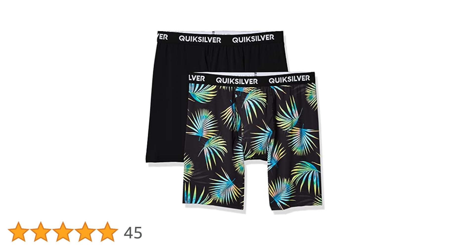 Quiksilver Men's Performance Mesh Boxer Brief, Light Blue