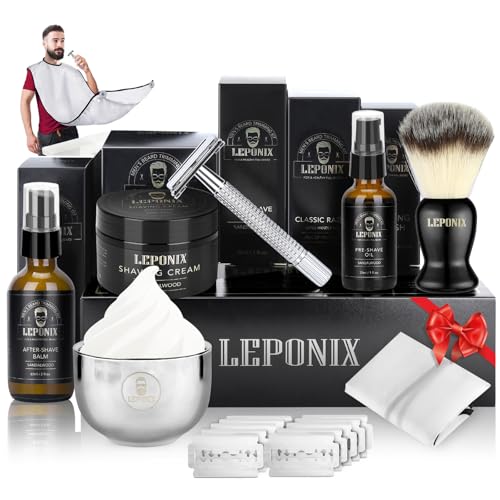 Shaving Kit for Men - The Secret Santa Gift Set,