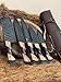 Handmade Forged Damascus Steel Chef Set, Damascus Knife Set, Damascus Chef's Knives are Best Gift for him/her