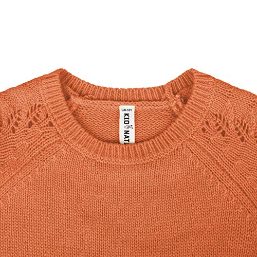 Image of Kid Nation Girls Sweaters for Teen Girls Toddler Girl Cute Knit Crewneck Pullover