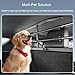 xipoqix Dog Car Barrier Compatible with 2025 Toyota 4Runner Trunk Cargo Pet Barrier Carbon Steel Pet Divider Gate Replacement for 2025 Toyota 4Runner Accessories
