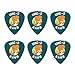 Wine-O Saur Dinosaur Wine Lover Funny Humor Novelty Guitar Picks Medium Gauge - Set of 6