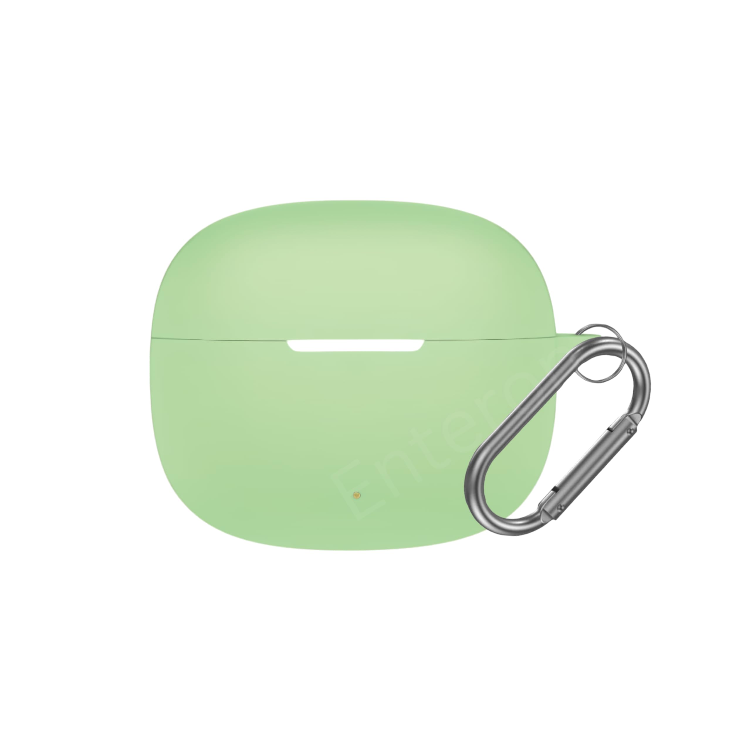 Silicone Case Cover Compatible with OnePlus Nord Buds 4, Slim Fit Protective, Matte Finish, Shock Absorption, Snap On, Solid Pattern (Matcha)-image-5