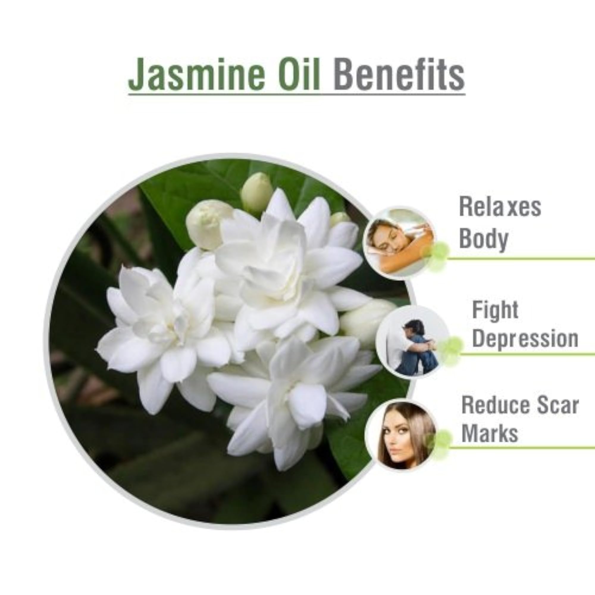Crysalis Jasmine Essential Oil, Moisturizing & Nourishing