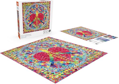 Buffalo Games - Sandhi Schimmel Gold - Junkmail Heart - Rompecabezas de 300 piezas para adultos de 14 años en adelante - Piezas de corte preciso, hermosa obra de arte y horas de diversión relajante miniatura 4