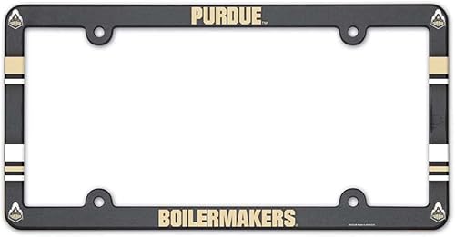 Vista 57 de NCAA Placa de vehículo con marco a todo