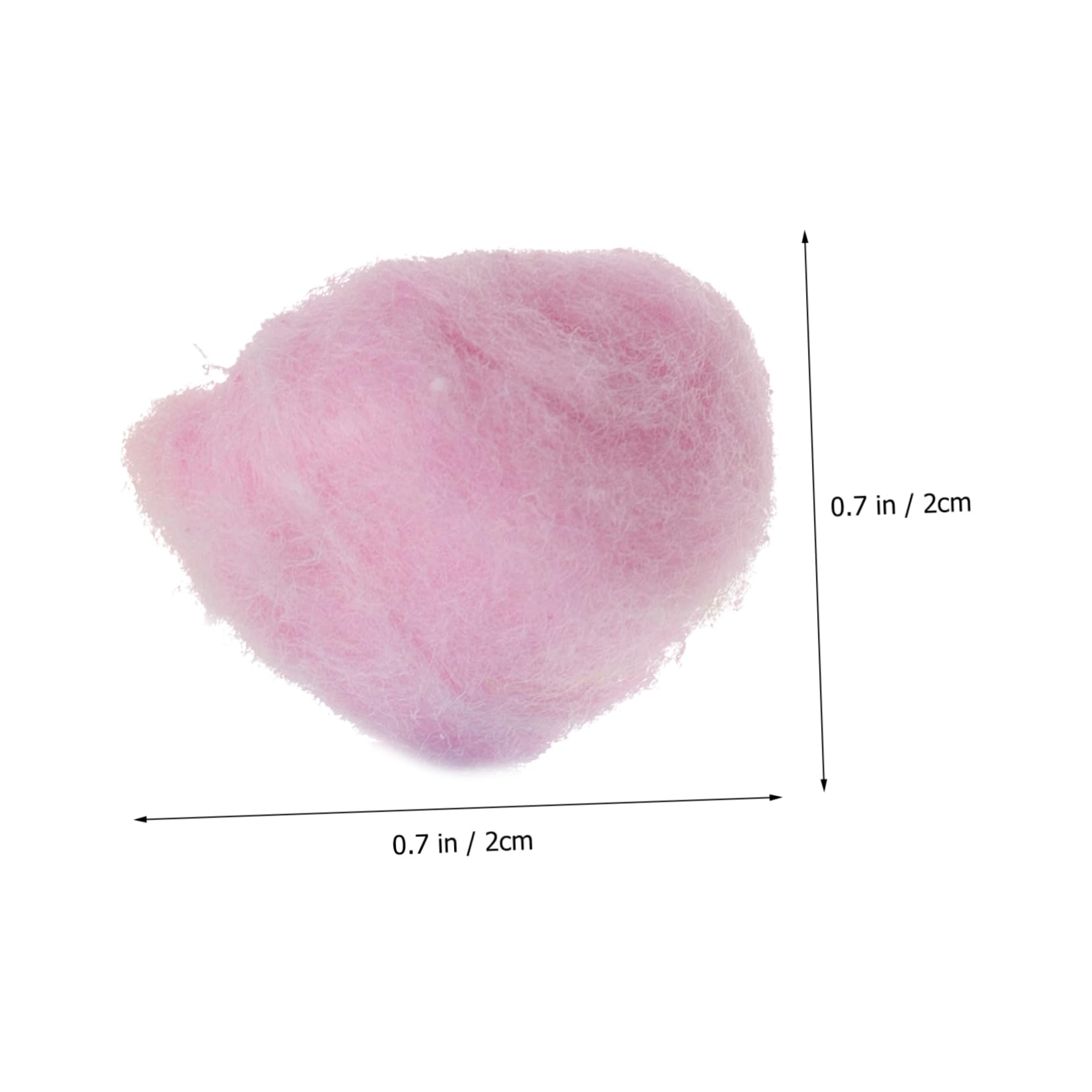 Bunte Wattebällchen für Babys aus Baumwolle 1 Packung