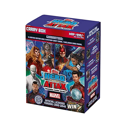Topps Marvel Hero Attax 22-23 Collection - Trading & Collectible Card Games - Carry Box