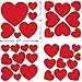 Ceiba Tree Valentines Day Heart Floor Decals Stickers Valentine Decorations for Home Party Wedding Anniversary Classroom Floor Decor