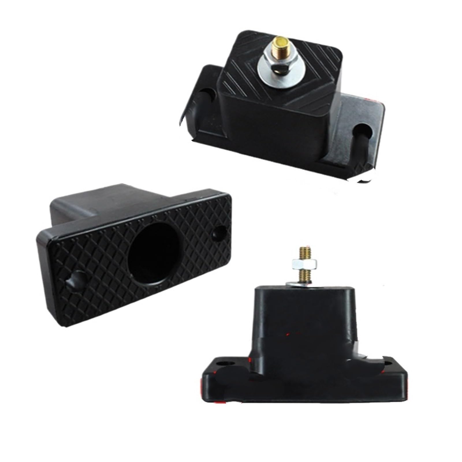 Set di quattro staffe for condizionatore d'aria piedini ammortizzatori for condizionamento Assorbimento degli urti dell'unità esterna dell'aria condizionata(88X46mm)