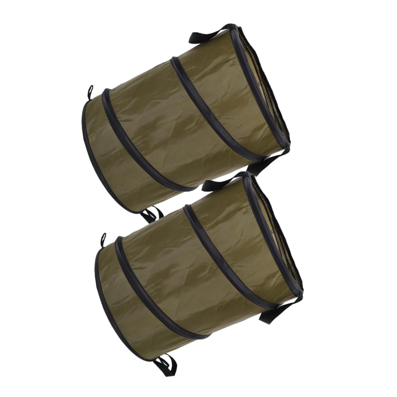 2pcs Vehicle Trash Bin Outdoor Folding Garbage Can for Camping Gardening Storage Design for Daily Use