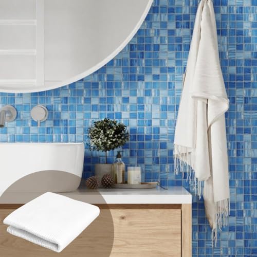40" x 80" Mosaic Mesh for for Back Mounted Tile with Gloves by GRETJOB - Used condition - Image 7