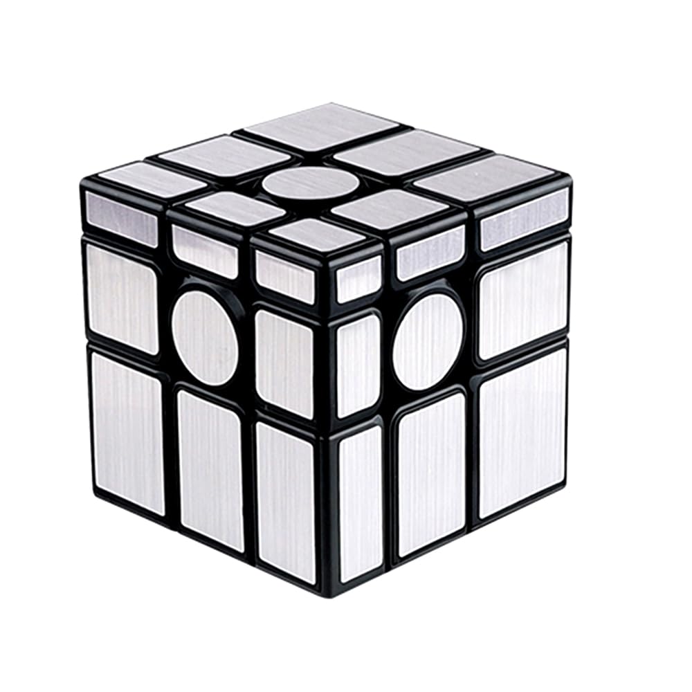 Coolplay Mirror 3x3x3 Speed Cube - Different Shapes Silver Blocks
