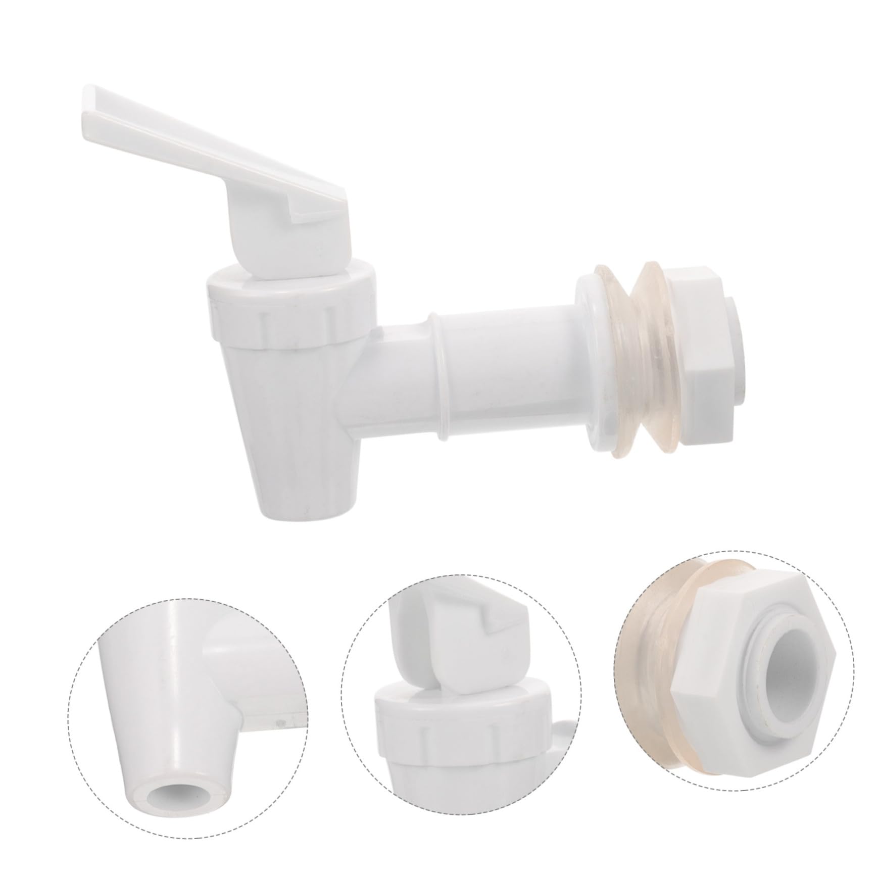 Artibetter 2pezzi Rubinetto Erogatore d Acqua Riutilizzabile Beccuccio Ricambio Per Compatibile Modelli Materiale Robusto Plastico Installazione Semplice Senza Attrezzi