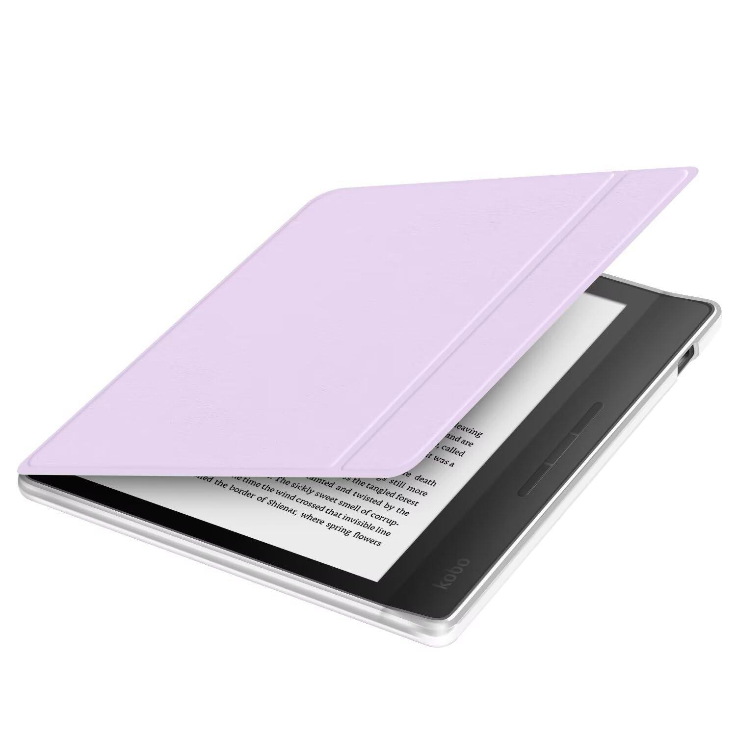 Magnetic Detachable Case Case for 7" Kobo Libra 2 2021 Released, Ultra Clear Soft Flexible Transparent Acrylic Back Cover with Auto Sleep/Wake for Kobo Libra 2 — view 2