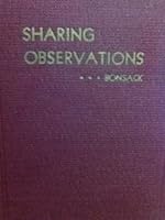 SHARING OBSERVATIONS WITH THE HOME CHURCH B00087SZC0 Book Cover