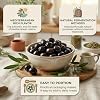 Marmarabirlik Black Olives, Turkish Pickled Olive, Hand-Picked, Healthy Snacks for Salads & Mezze, Platter of Fresh Food, Vegan, Kosher, Halal, Snack Packs, 28.2 Oz (800g)