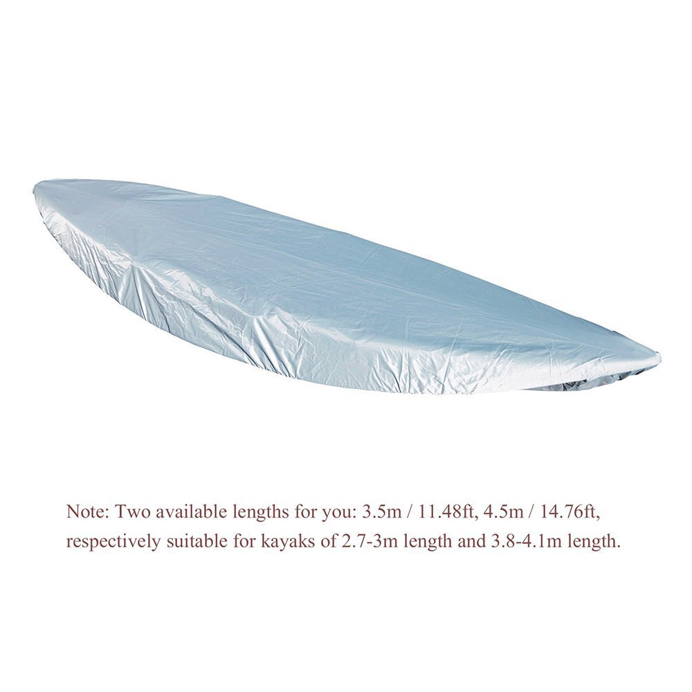 Copertura Per Kayak 420D Impermeabile E Anti-UV – Protezione Da Sole E Pioggia, 3 Cinghie Per Fissaggio, 4 Taglie