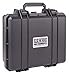 Hard Carrying Case,Black,Plastic,6-3/4