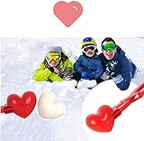 【Langlebiger und komfortabler Griff】: Er besteht aus hochwertigem Kunststoff, der für Kinder sicher ist. Der Griff ist bequem zu greifen, Sie können damit Sandkugeln und Schneebälle herstellen