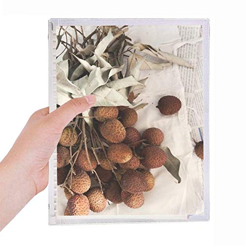 Carnet litchi à spirale rechargeable pour ne plus jamais manquer de pages vierges