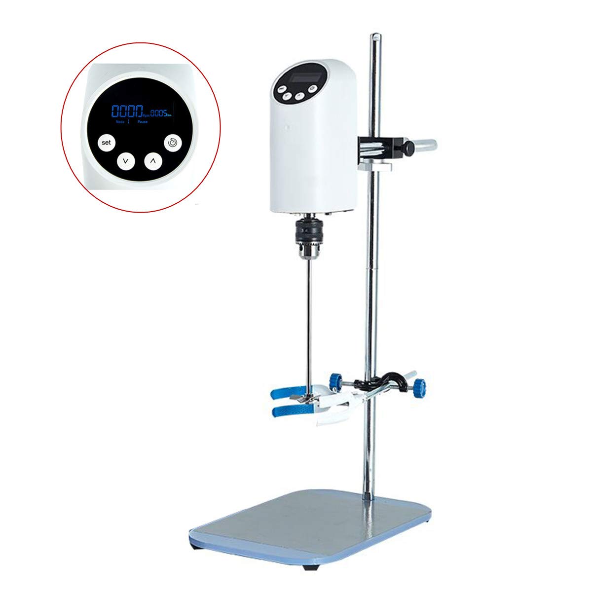 Buy Lab Digital Overhead Stirrer Lab Mixer Heavy Duty, with Timer