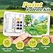 Watercolor Kit, 2025 Upgrade Mini Travel Watercolor Palette Set with Picture Book, Mini Watercolors Paint Set Pocket Travel Sets for Beginners Artists Students (8 Grids)