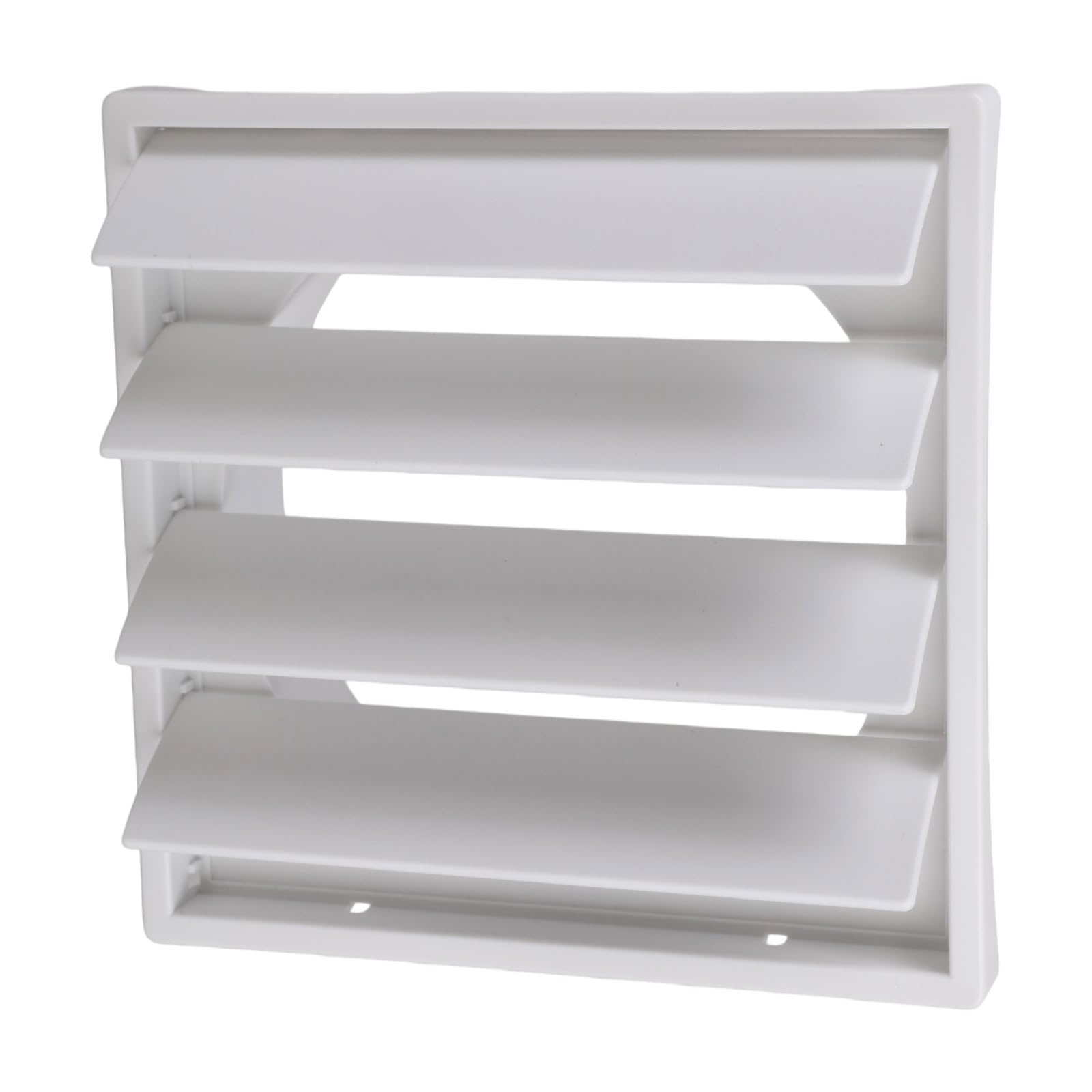 Louver Dryer Vent Cover Outdoor ABS Ventilation Airflows Weather Resistant Designs Simple Installation ABS Ventilation Cover