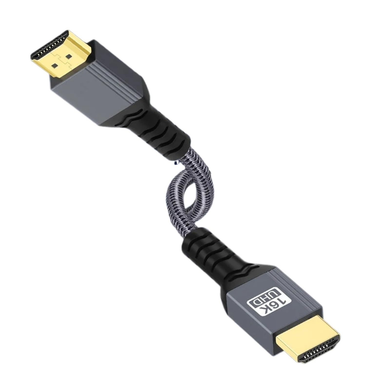 Câble HDMI 2.2 16K À 144 Hz (8K À 60 Hz, 96 Gbit/s, EARC, HDR, Tressé, 0,5 M-2 M) – Compatible Avec HDTV/ordinateur Portable/PS5, For Jeux/visualisation.(2m)
