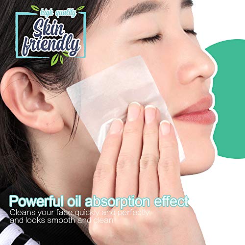 300 Sheets Blotting Paper, Hnyyzl Oil Absorbing Sheets For Oily Skin, Oil Control For Face, Makeup Blotting Paper, Natural Oil Absorbing Facial Blotting Sheets For Oily Skin Care (Pack Of 3) #TOP5
